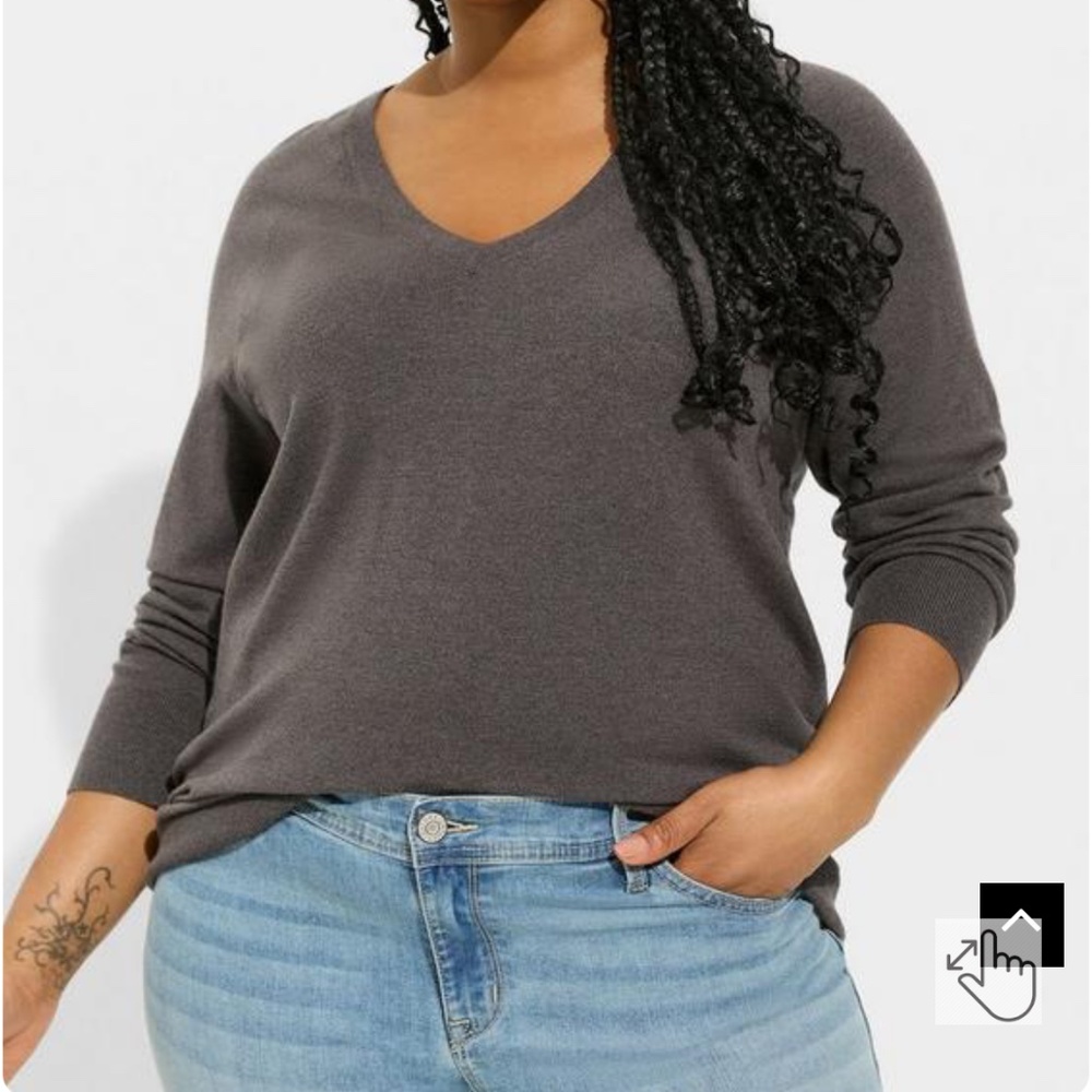 Everyday Soft V-Neck Raglan Sleeve Sweater